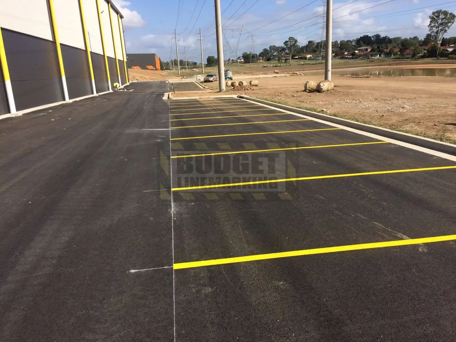 Car Park - Yellow lines